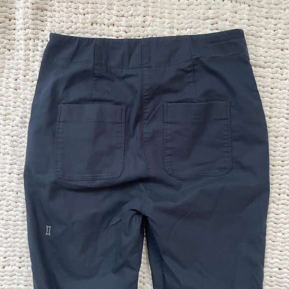 Kit & Ace Women's Navy Blue Slim Fit York Pants - Size 0 - Picture 4 of 7